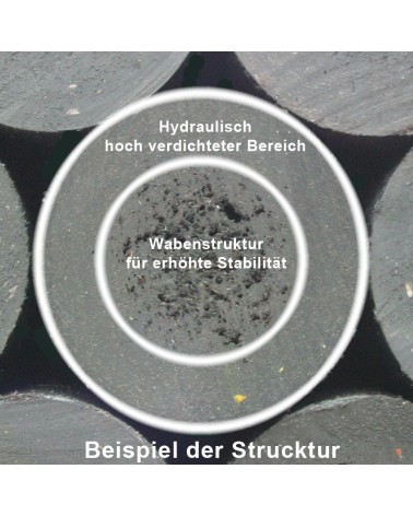 10x200cm Recyclingpfahl