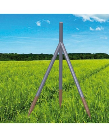 8x200cm Recyclingpfahl