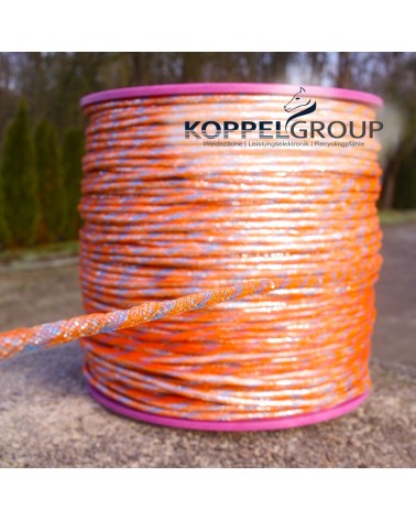 500m 6mm Maxalon Weidezaunkordel PREMIUM orange